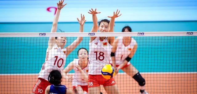 AA, 国女排连得, 泰国队接连 AA, 国女排连得, 泰国队接连